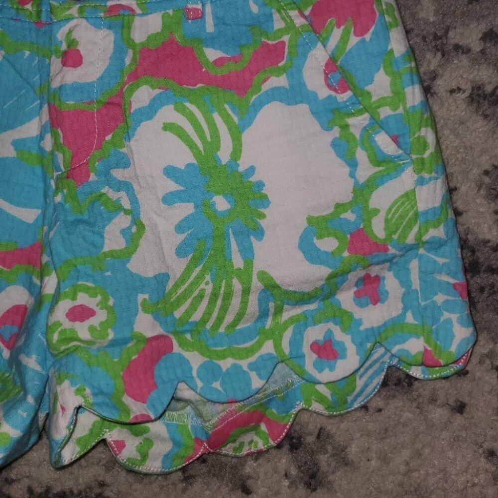 LILLY PULITZER 5" BUTTERCUP STRETCH SHORT sz 2 - Picture 4 of 9